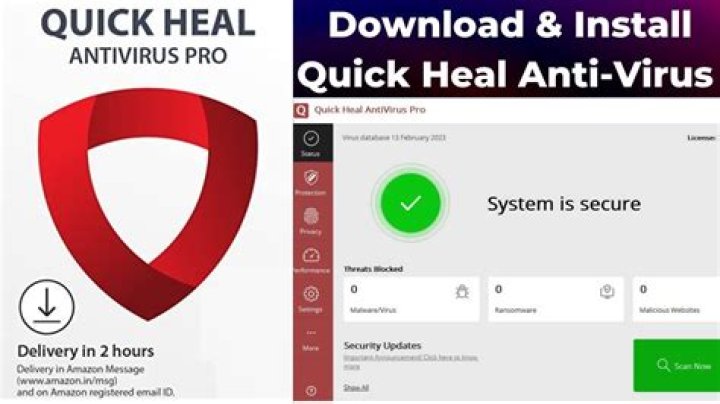 How Long Does Quick Heal antivirus take to install?