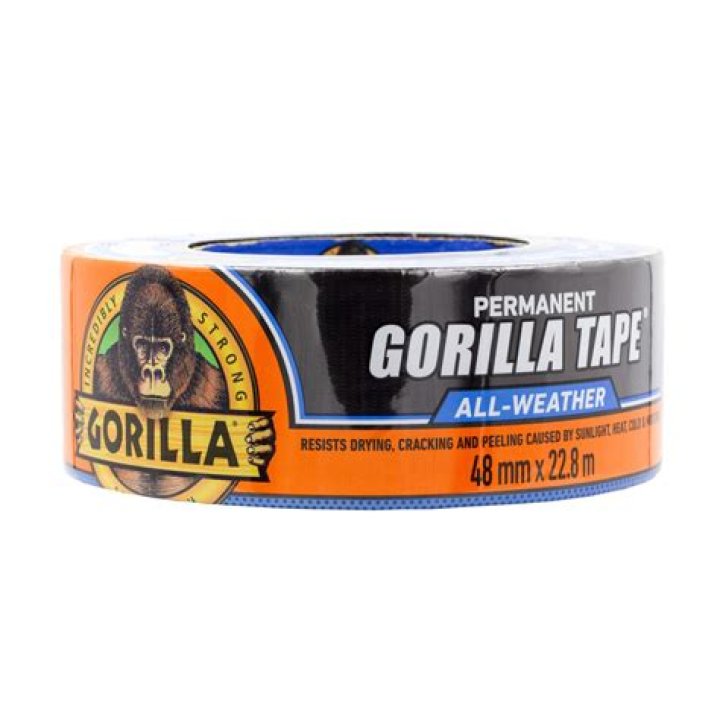 How long will Gorilla Tape last outdoors?