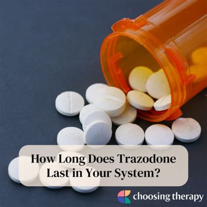 How many hours does trazodone last?