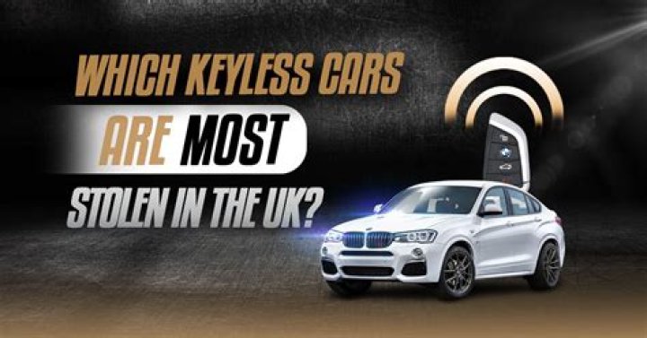 How many keyless cars are stolen?