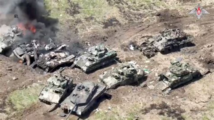 How many Russian tanks have been destroyed in Ukraine?