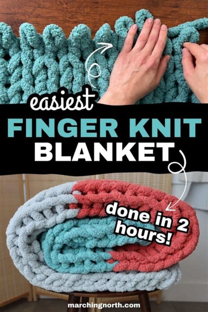 How many stitches do I need to knit a blanket?