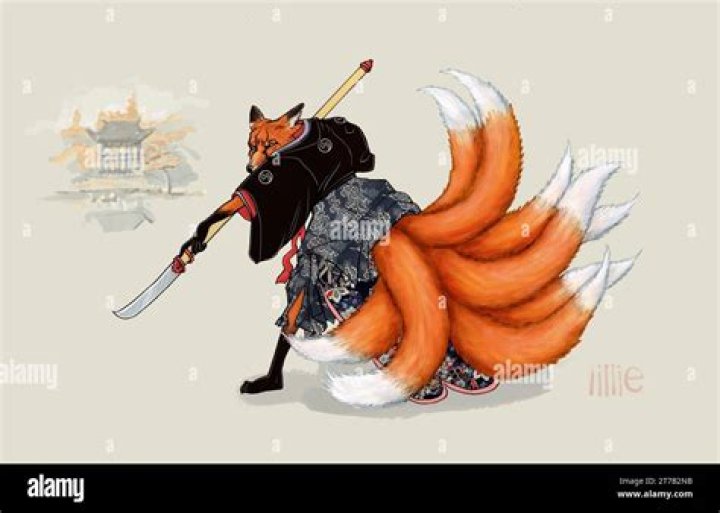 How many tails does a 100 year old kitsune have?