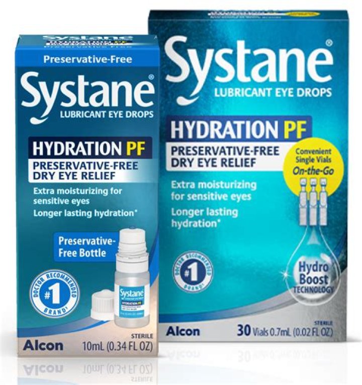How many times a day can you use Systane eye drops?
