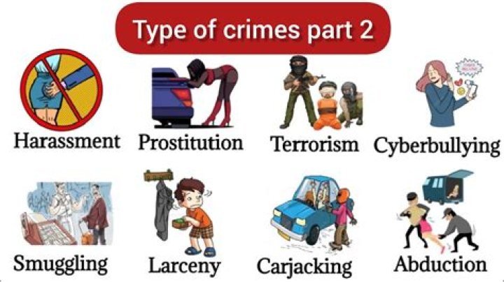 How many types of crimes are there?