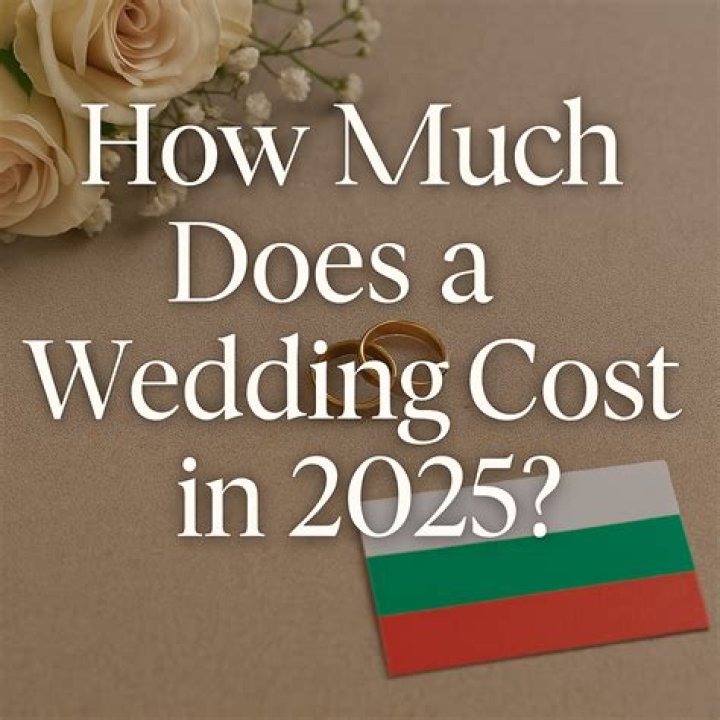 How much does a wedding in Bulgaria cost?