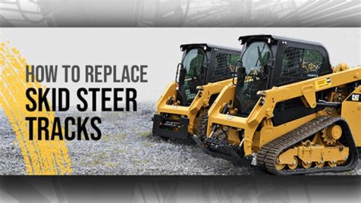 How much does it cost to replace skid steer tracks?