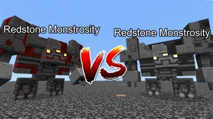 How much health does the Redstone monstrosity have?