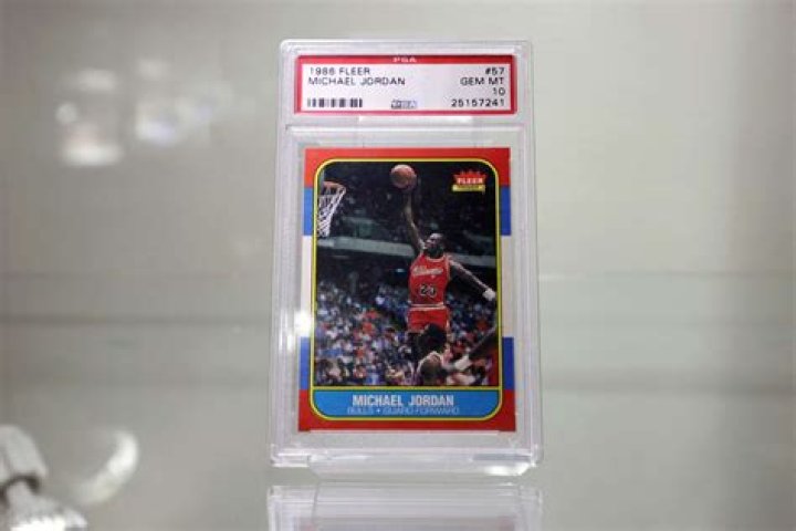 How much is a 1986 Michael Jordan rookie card worth?