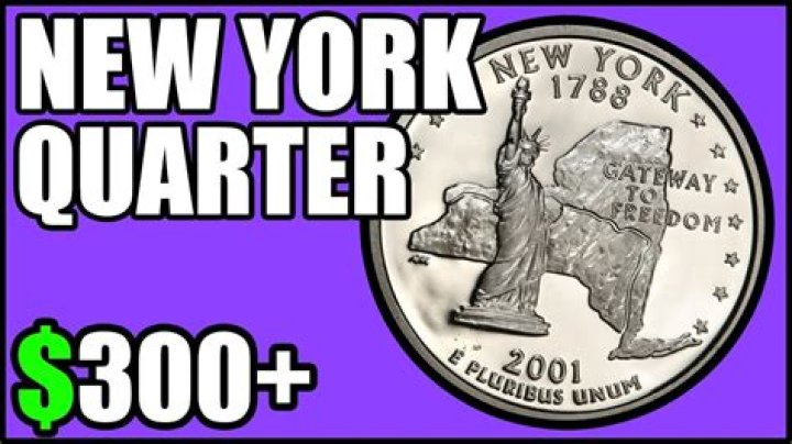 How much is a 2001 New York quarter worth?