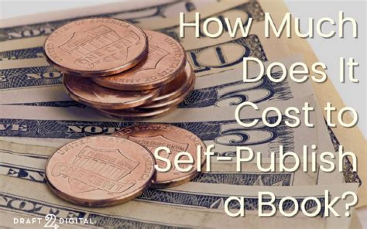 How much money is it to publish a book?