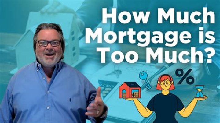How much mortgage is too much?