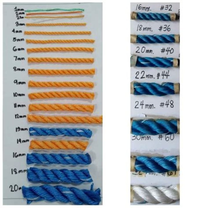 How much weight can a nylon rope hold?