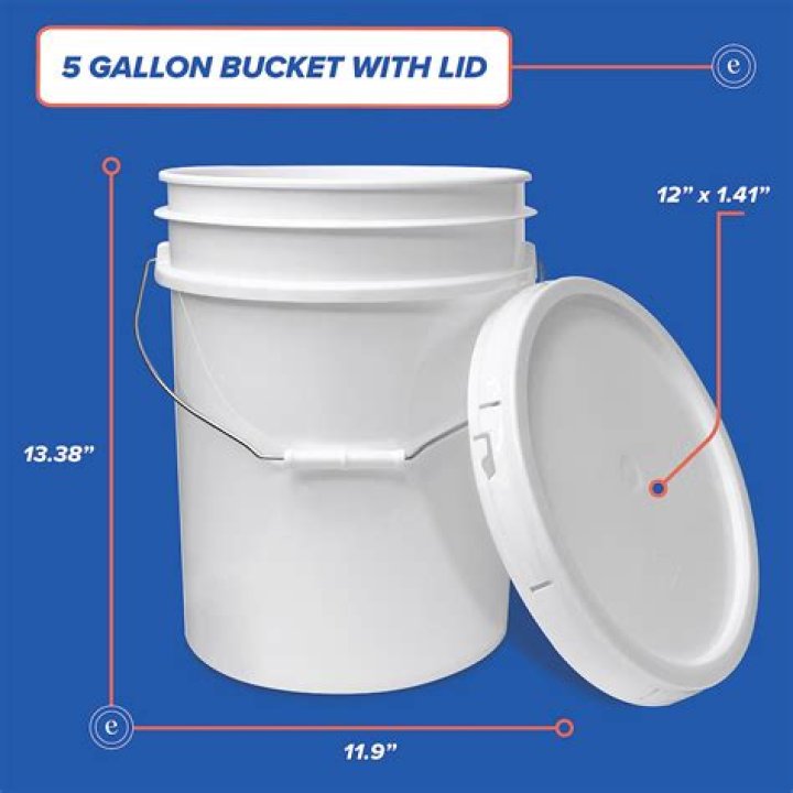 How much would a 5 gallon bucket of gold weigh?