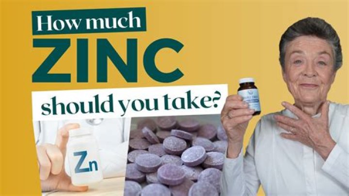How much zinc should I take to lower cortisol?