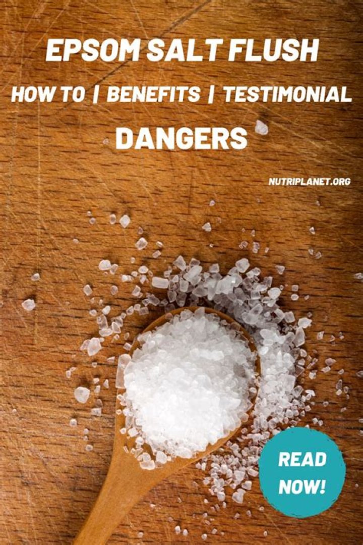 How often can you drink Epsom salt?