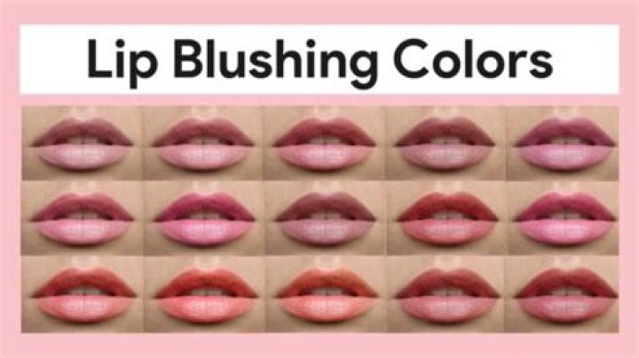 How often do you need to touch up lip blushing?