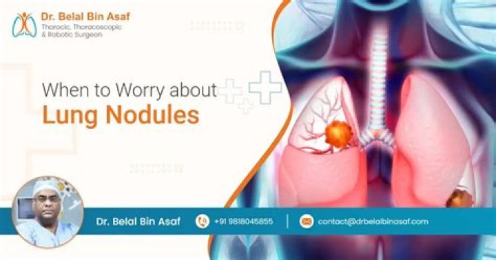How quickly can a lung nodule grow?