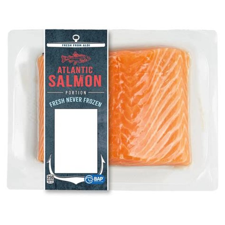 Is Aldi fresh salmon wild caught?