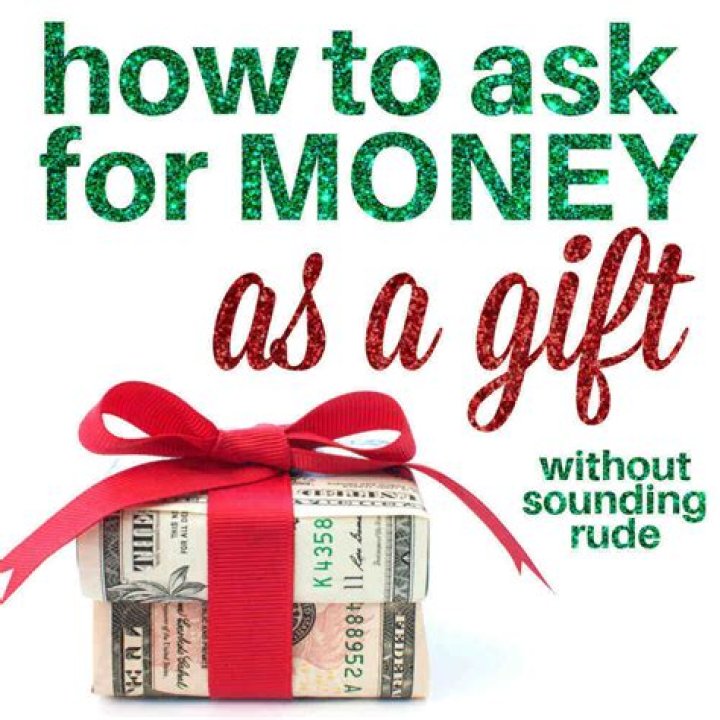Is asking for money as a gift rude?