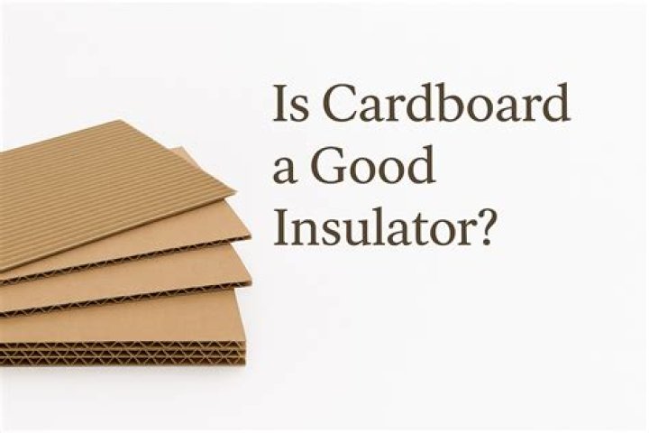Is cardboard a good insulator for cold?
