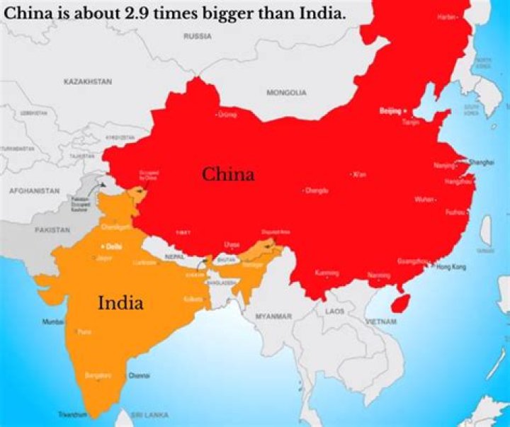 Is China older than India?