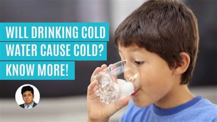 Is drinking cold water good for fever?