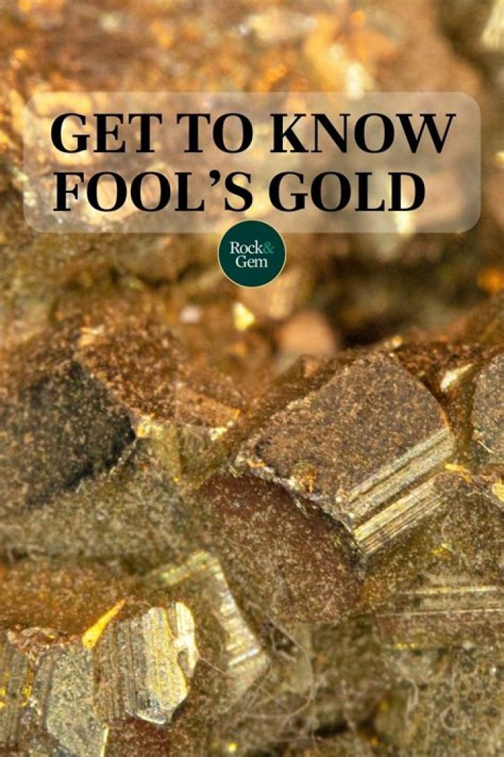 Is fool's gold found near real gold?