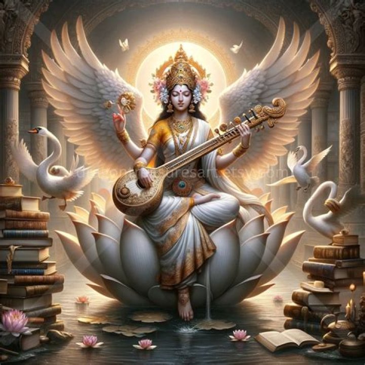 Is goddess Saraswati married?