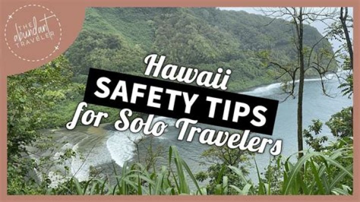 Is Hawaii safe for tourists?