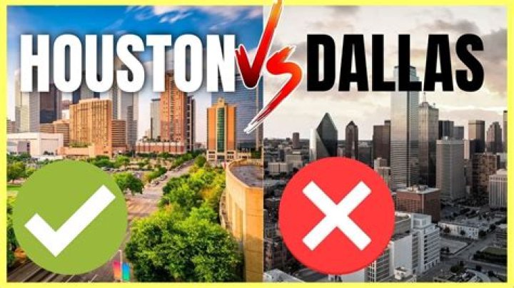 Is Houston or Dallas bigger?