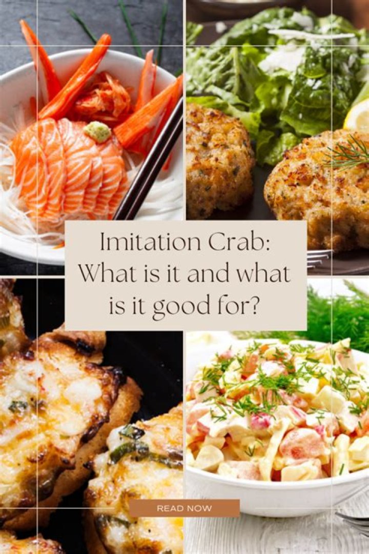 Is imitation crab good for you?