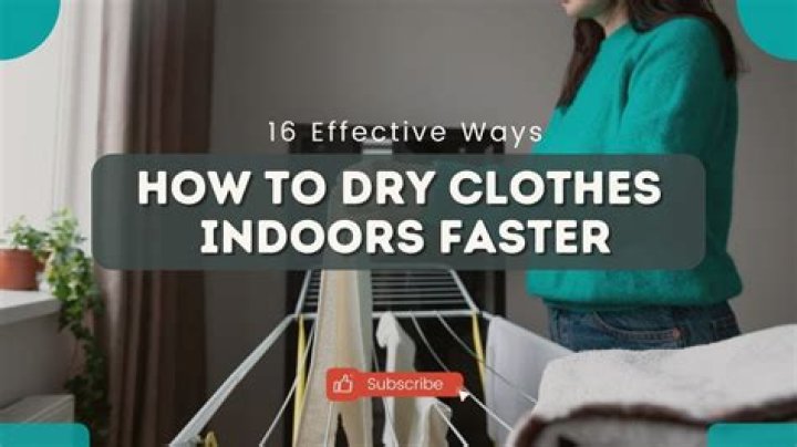 Is it better to dry clothes inside or outside at night?