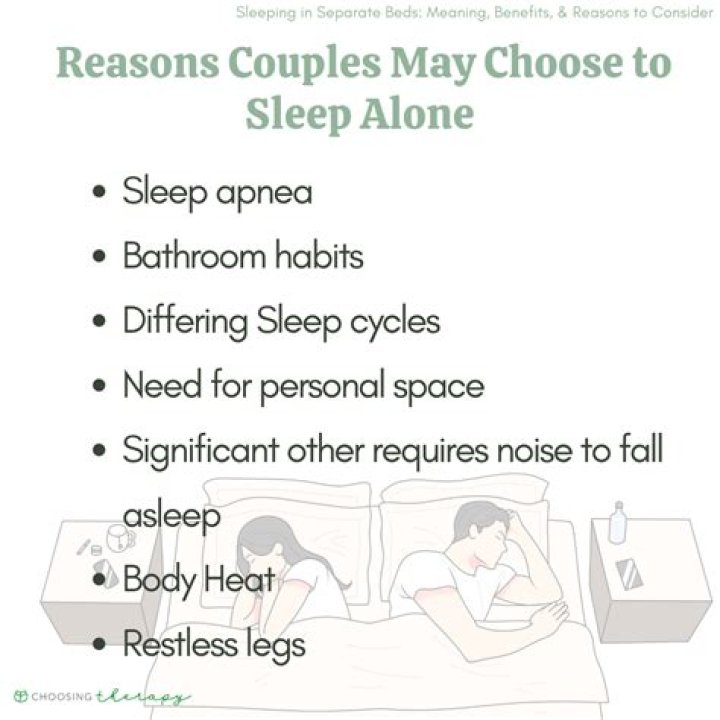Is it normal for married couples to sleep in separate rooms?