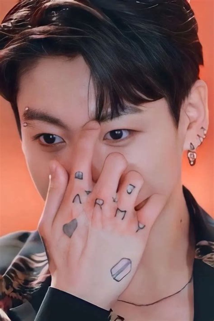 Is Jungkook hand tattoo permanent?