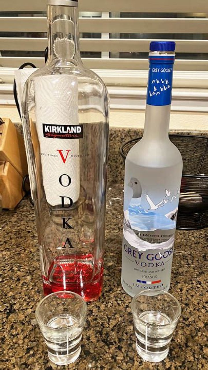Is Kirkland vodka really Grey Goose?