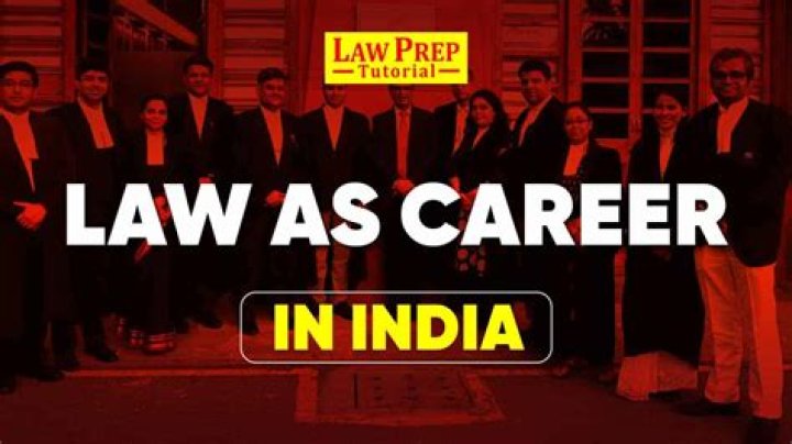 Is law a good career in India?
