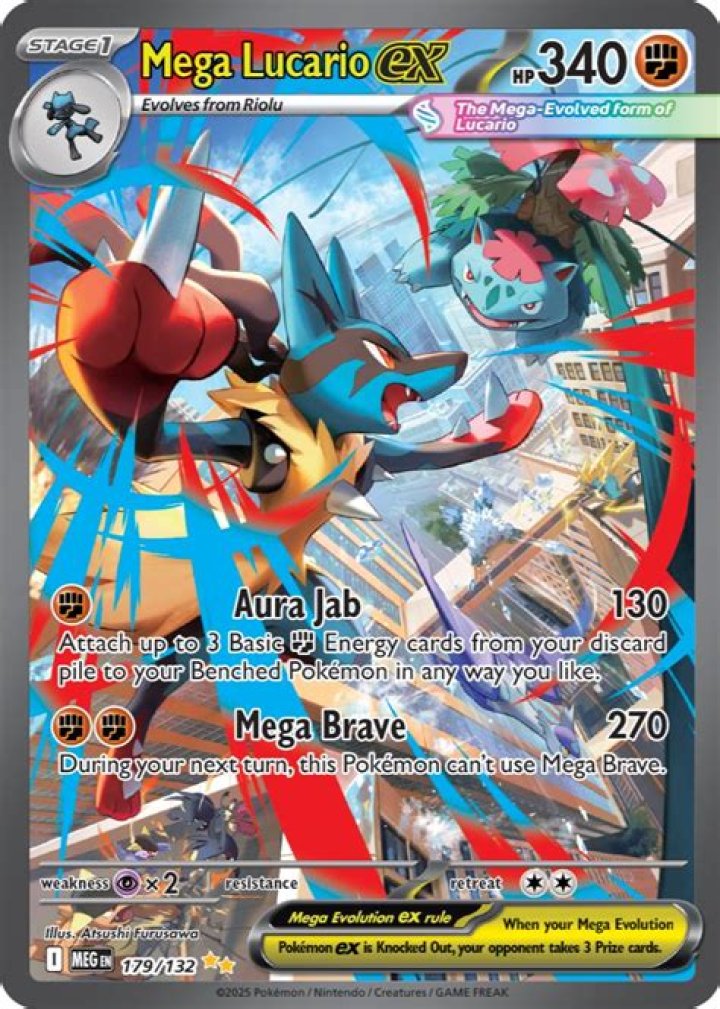Is Lucario blind?