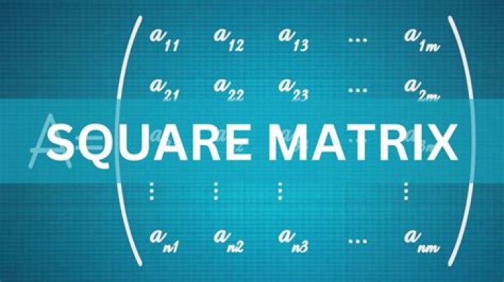 Is null matrix a square matrix?