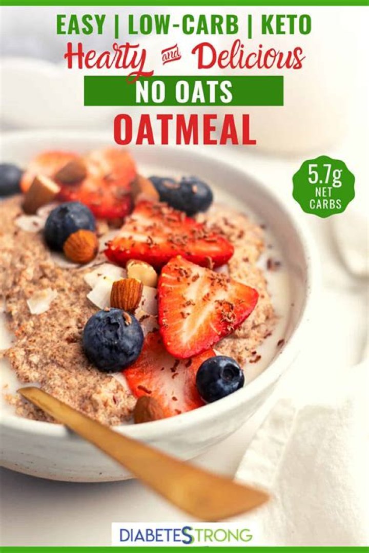 Is oatmeal low carb?