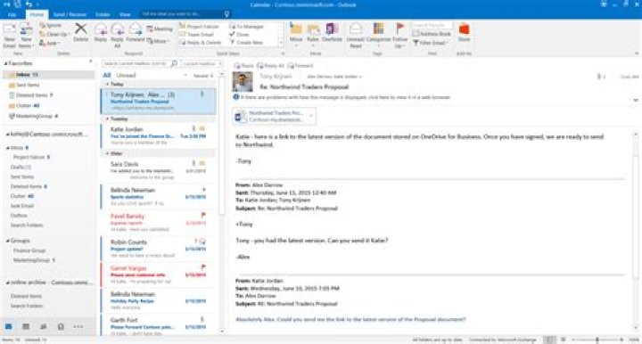 Is Outlook 2016 the same as Outlook 365?