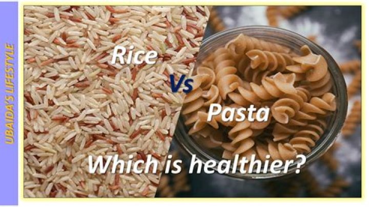 Is rice healthier than pasta?