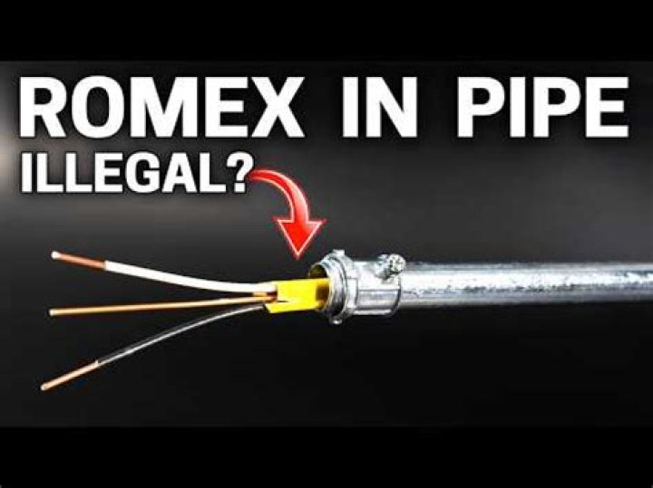 Is Romex legal in a garage?