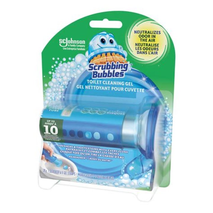 Is Scrubbing Bubbles toilet Gel poisonous to dogs?