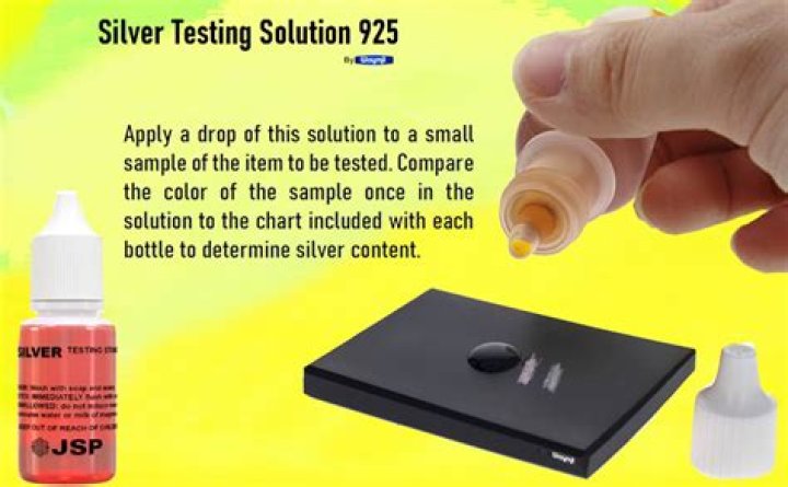 Is there a simple test for silver?