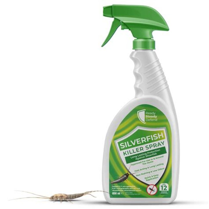 Is there a spray for silverfish?