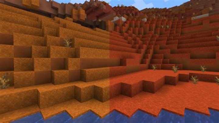 Is there red sand?