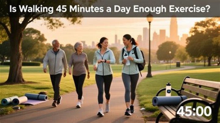Is walking daily enough exercise?