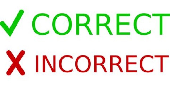 Is will not correct?