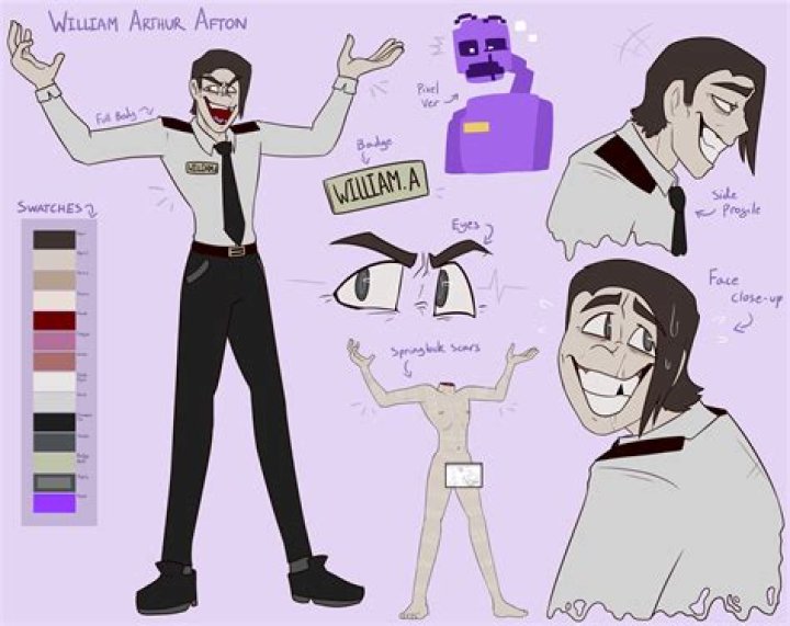 Is William Afton a human?